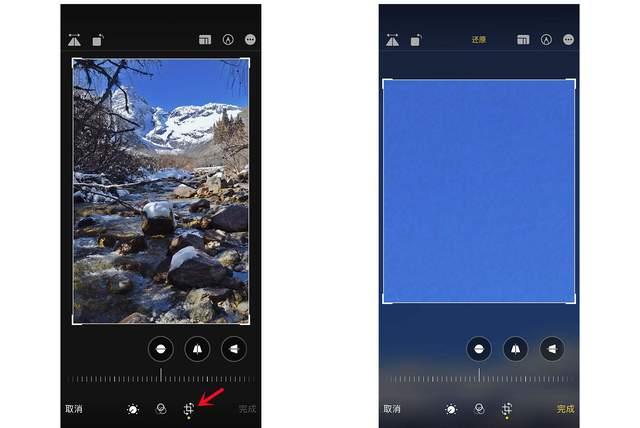 图木舒克苹果手机维修分享iPhone手机如何使用裁剪功能隐藏照片 
